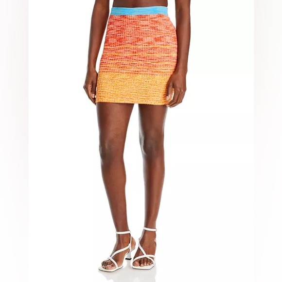 STAUD STAUD Piera Space Dyed Mini Skirt size XS - Picture 1 of 6